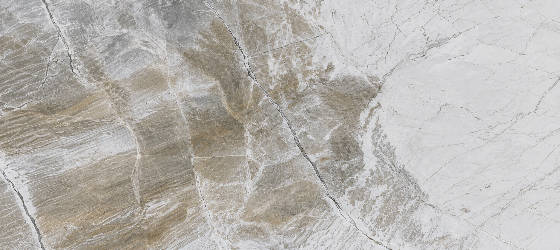 Taj Mahal Quartzite — manchas doradas + grietas